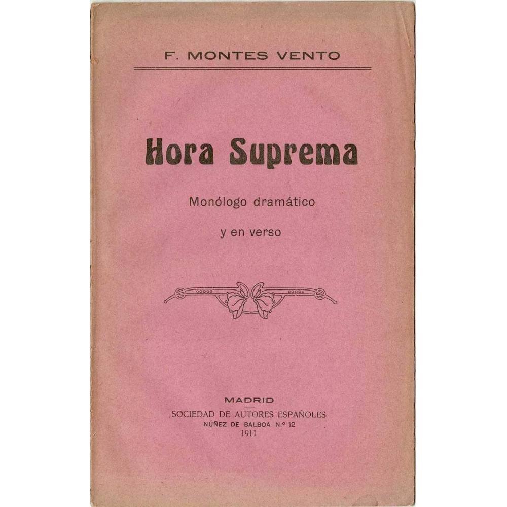 Hora Suprema - F. Montes Vento