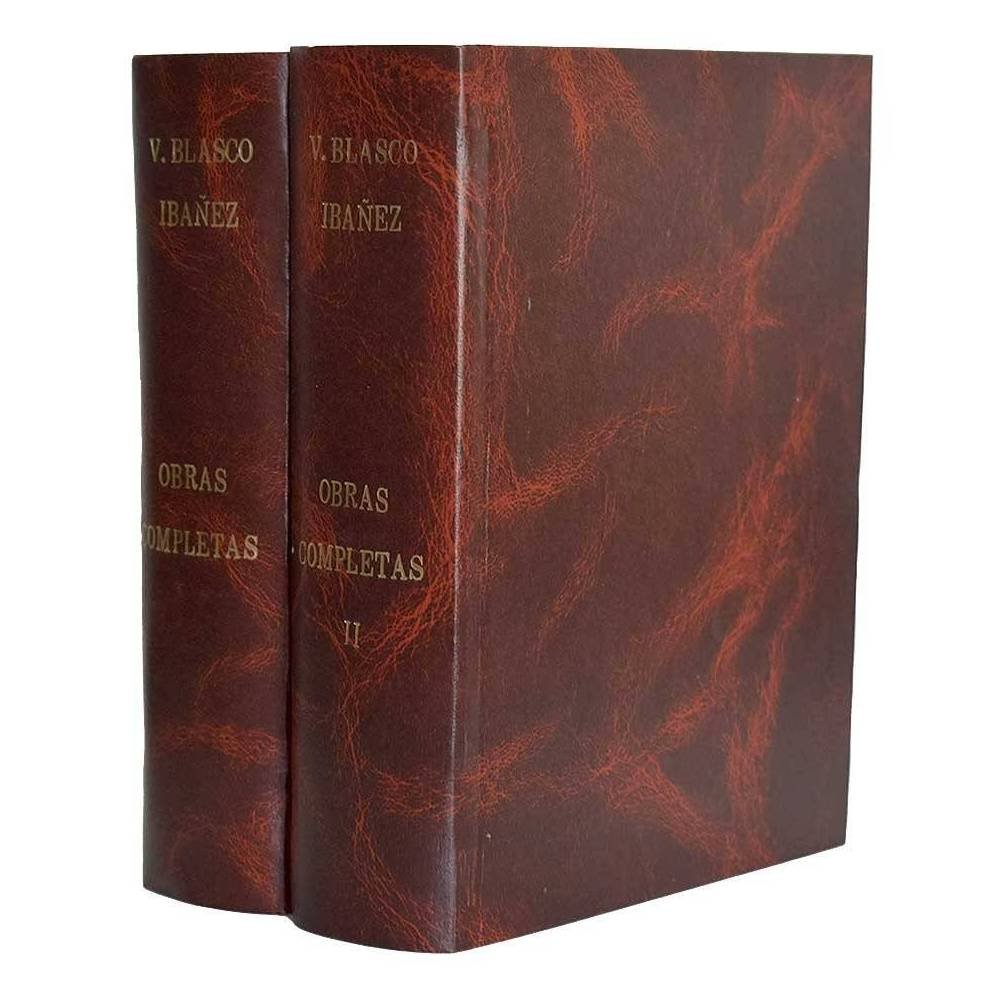 Obras Completas. Con una nota biobibliográfica. 2 tomos - Vicente Blasco Ibáñez