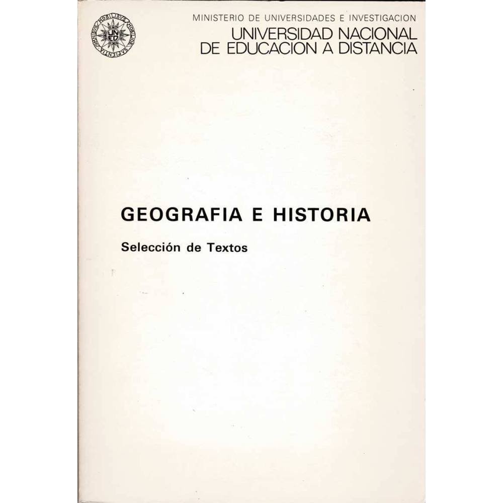 Geografía e Historia. Selección de Textos