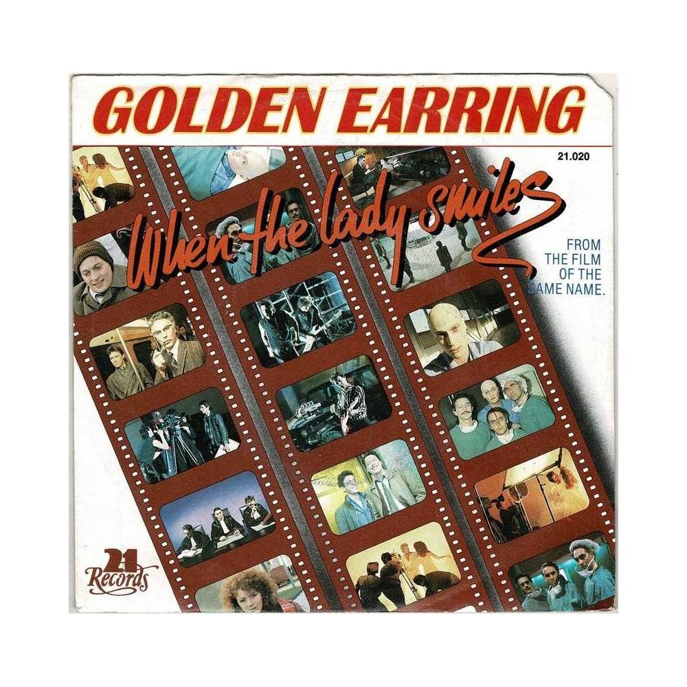 Golden Earring - When the Lady Smiles / Orwell's Year. Single