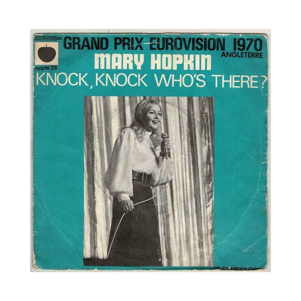 Mary Hopkin - Knock, Knock Who's There? / I'm Going to Fall in Love Again. Eurovision 1970. Single