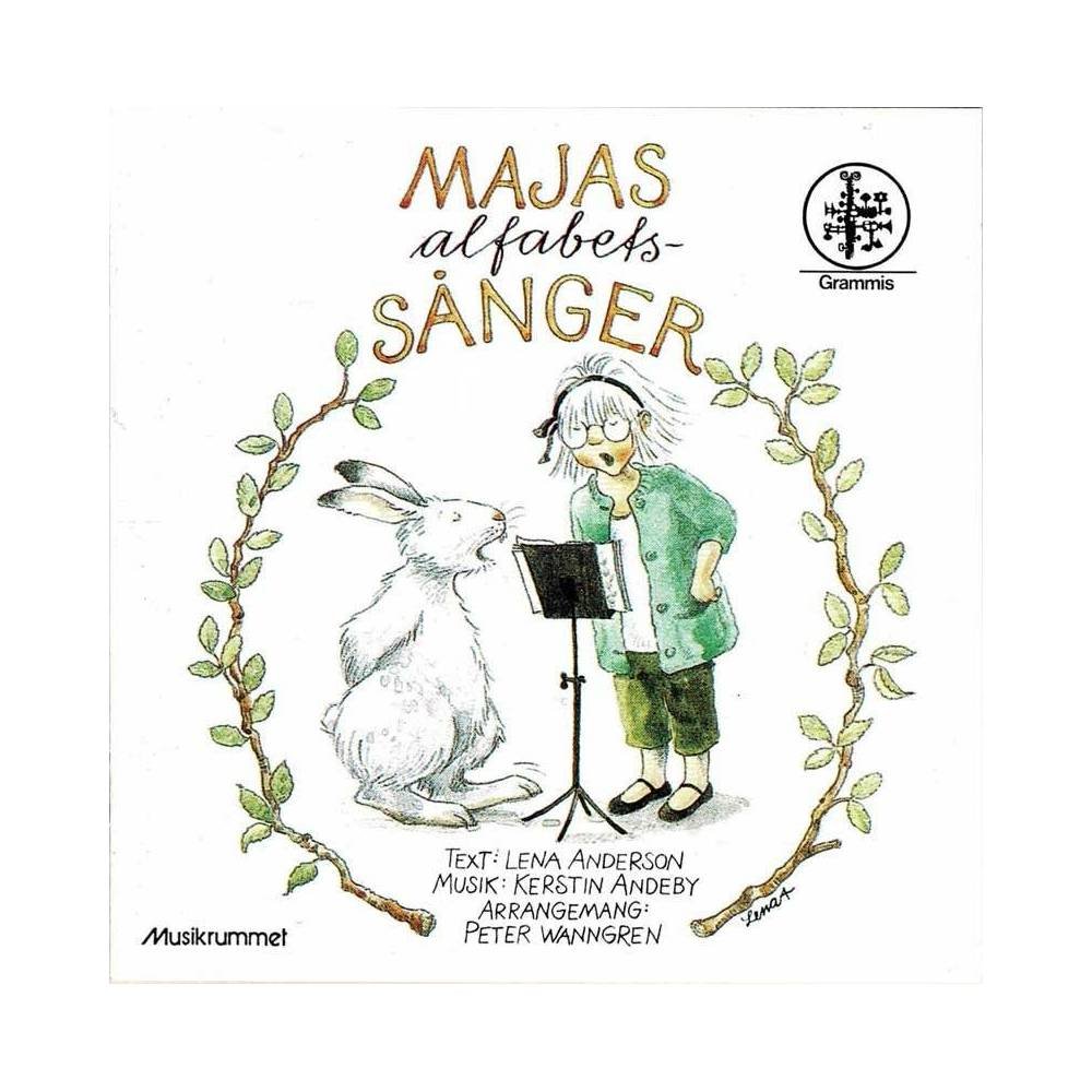 Lena Anderson, Kerstin Andeby - Majas Alfabets Sanger. CD