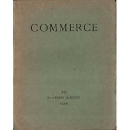 Commerce Cahier XIX