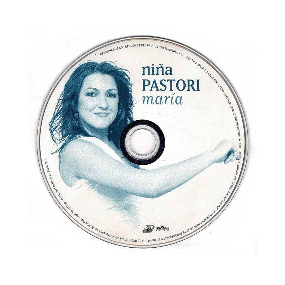 Niña Pastori - María. CD (falta carátula delantera)