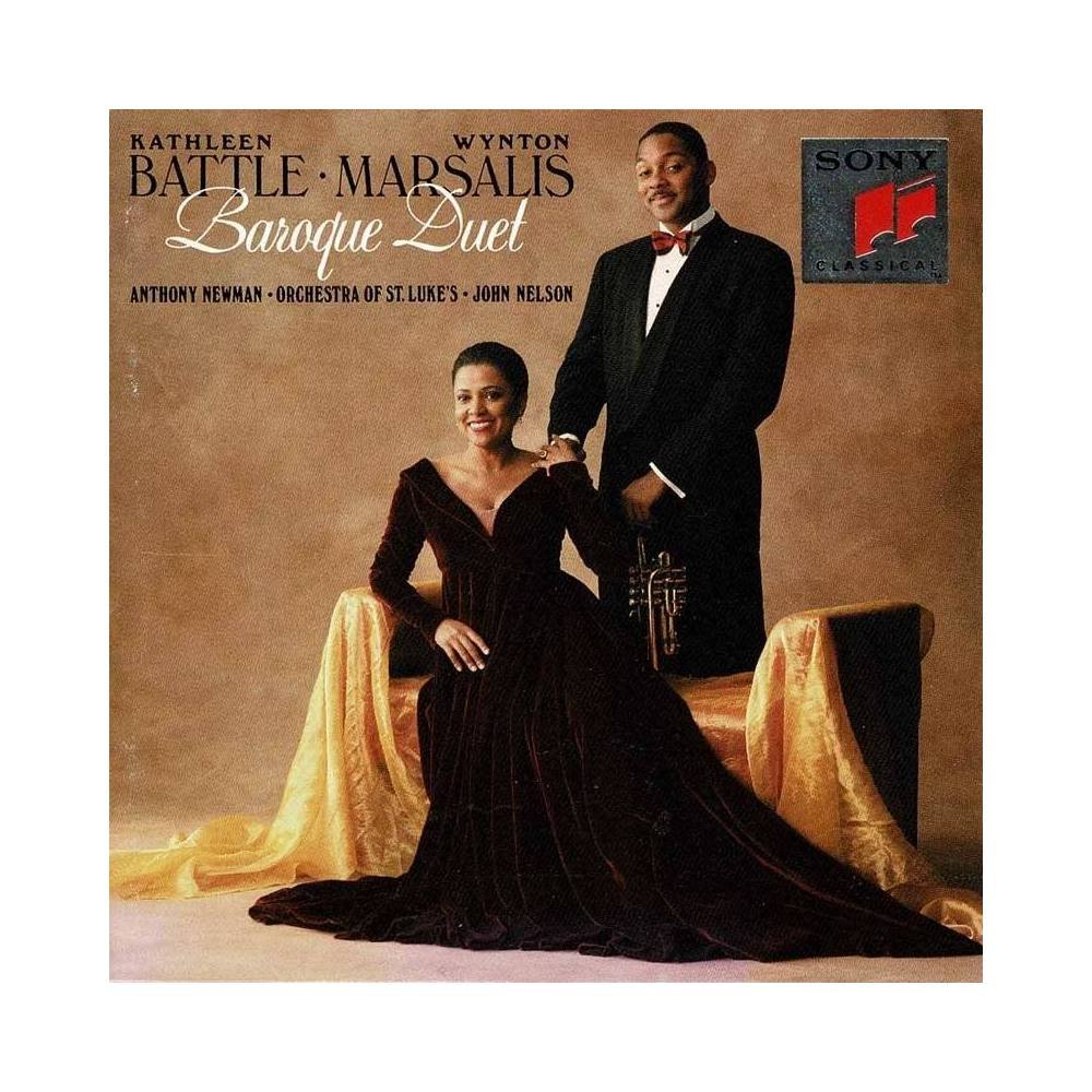 Kathleen Battle, Wynton Marsalis, Anthony Newman, Orchestra Of St. Luke's, John Nelson - Baroque Duet. CD