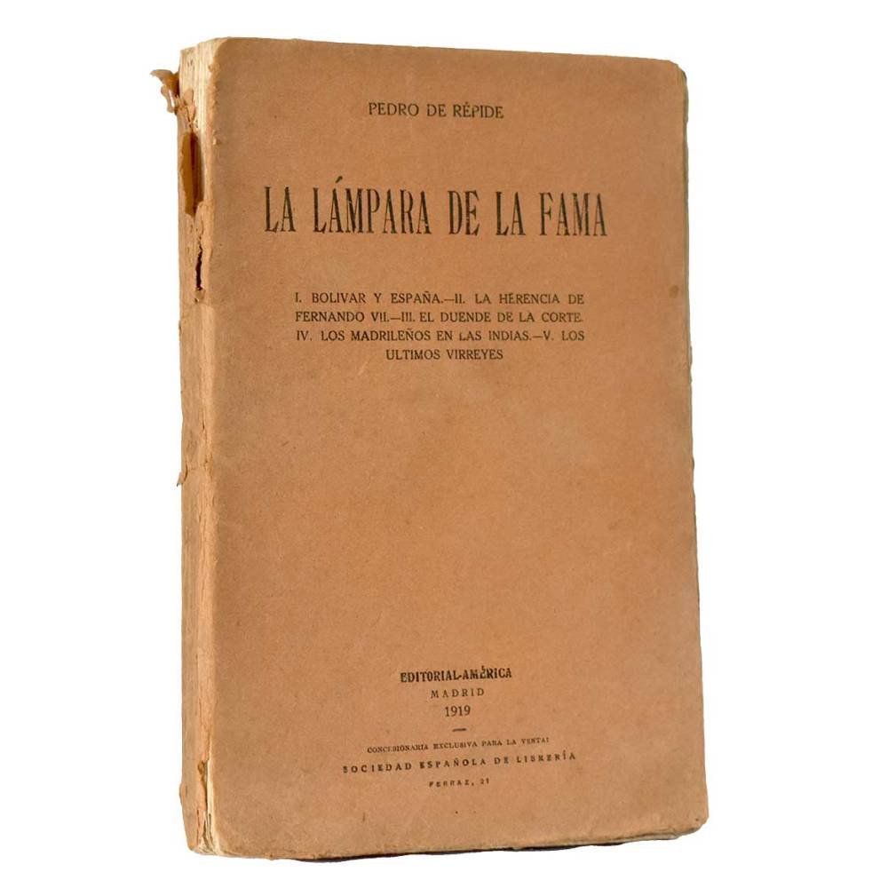 La lámpara de la fama - Pedro de Répide