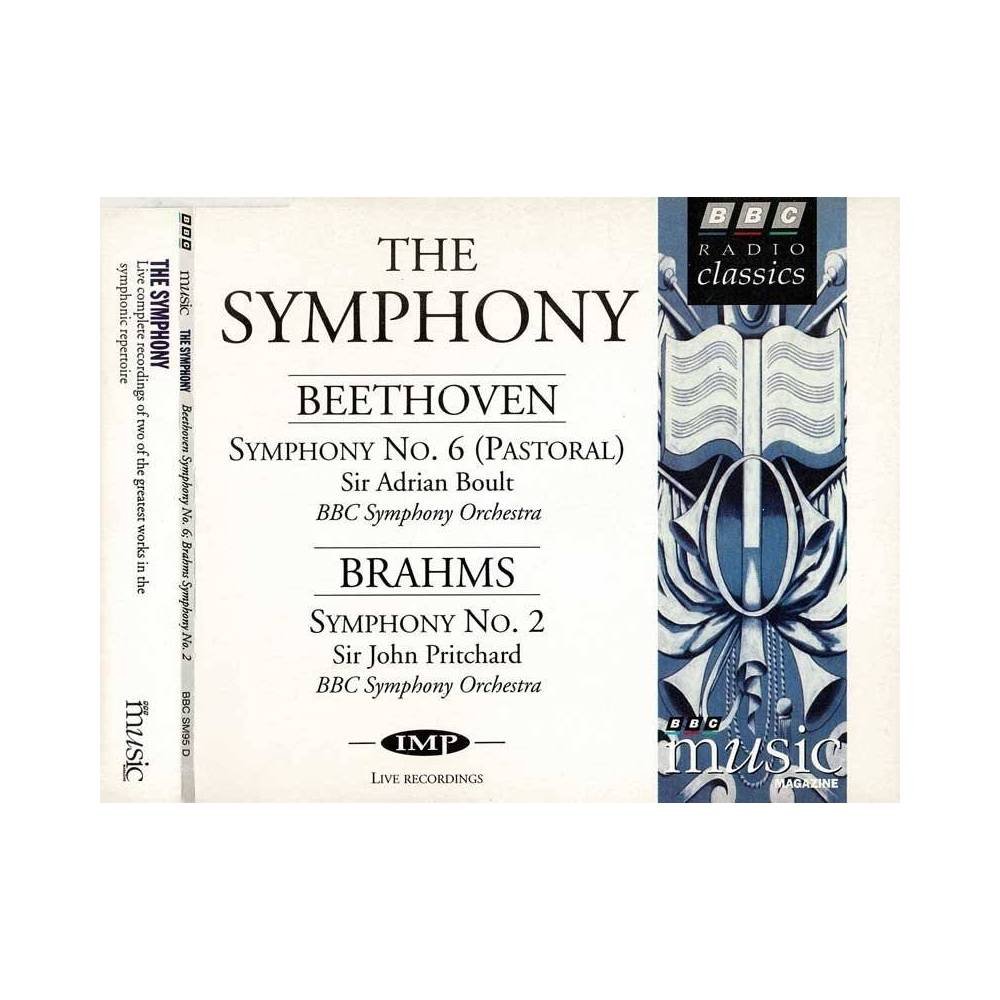 Beethoven, Brahms - The Symphony. Symphony Nº 6 (Pastoral). Symphony Nº 2. CD