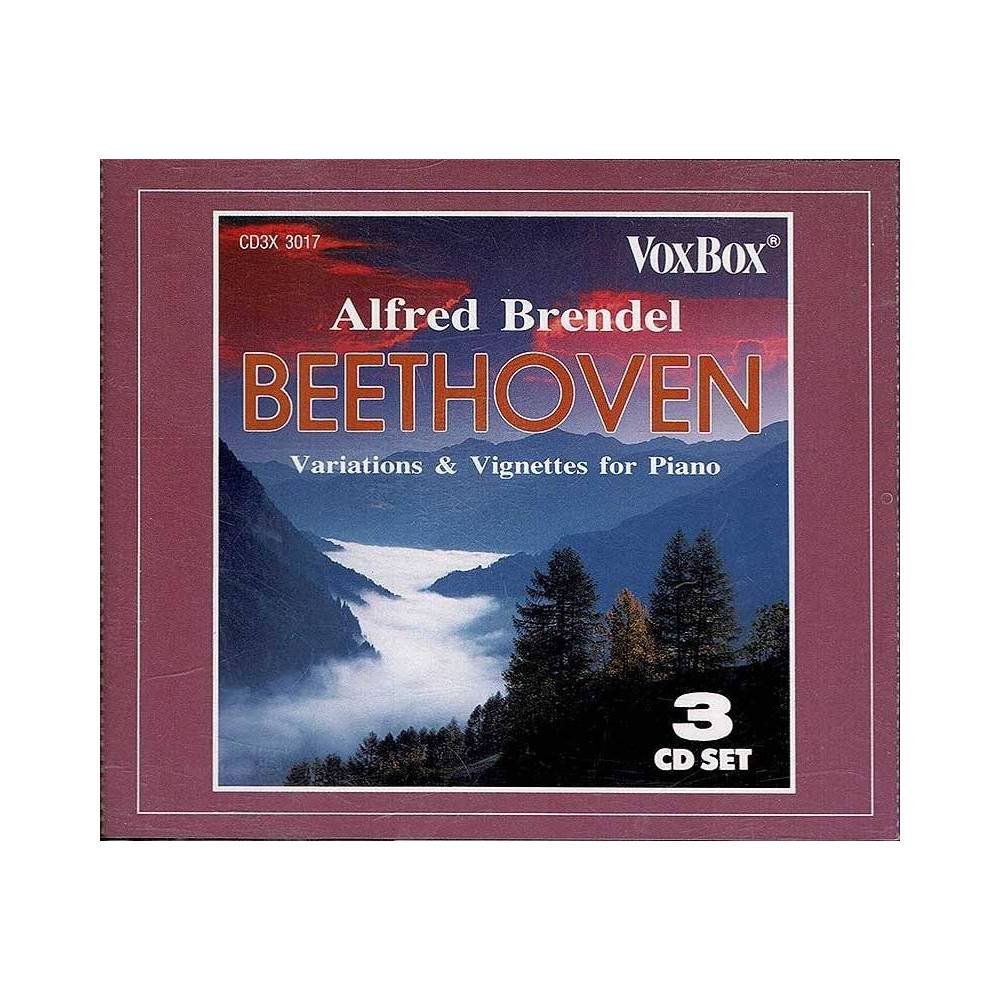 Beethoven, Alfred Brendel - Variations & Vignettes For Piano. 3 x CD