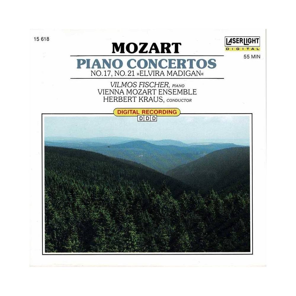 Mozart, Vilmos Fischer, Vienna Mozart Ensemble, Herbert Kraus - Piano Concertos No.17, No.21 »Elvira Madigan«. CD