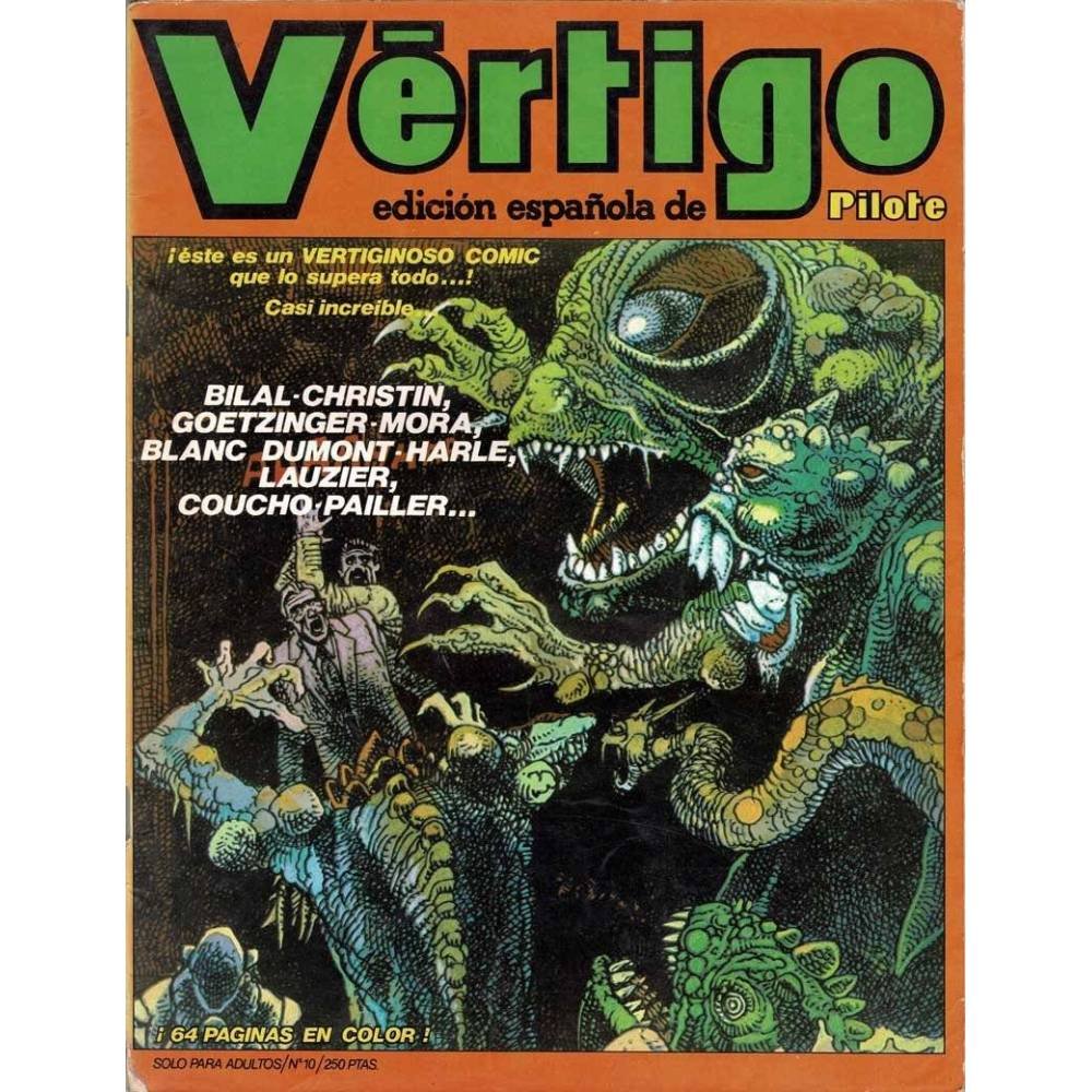 Vértigo Nº 10. Edición española de Pilote