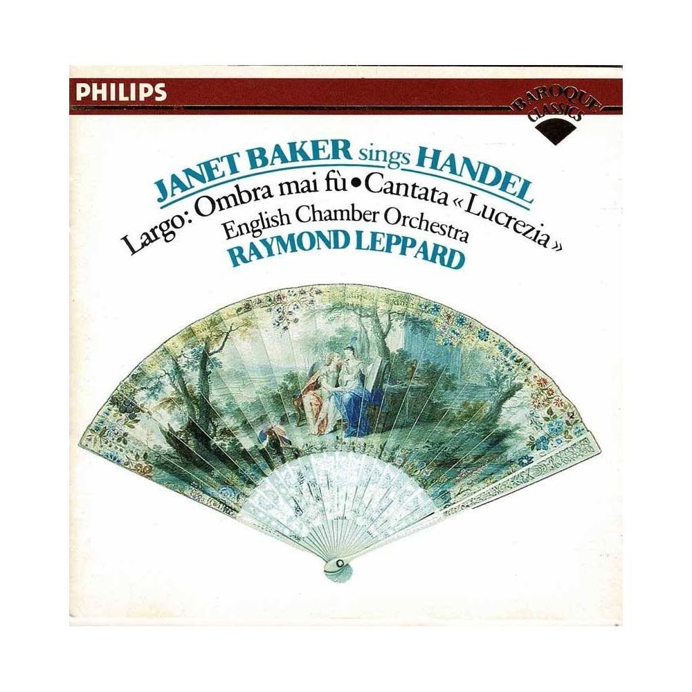Janet Baker, English Chamber Orchestra, Raymond Leppard - Handel - Janet Baker Sings Handel (Largo: Ombra Mai Fù • Cantata