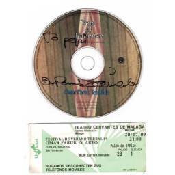 Omar Faruk Tekbilek - El Árbol De La Paciencia. CD (dedicado + entrada)