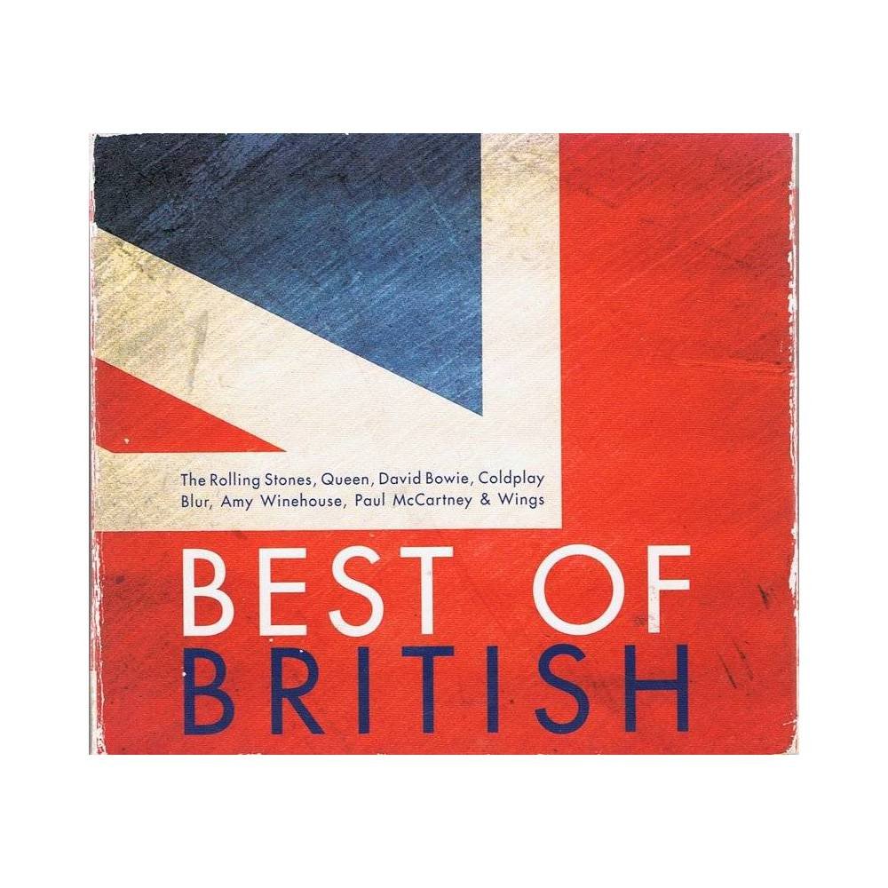 Best of British. Queen, Rolling Stones, The Who, Black Sabbath, Coldplay... Estuche con 3 CDs