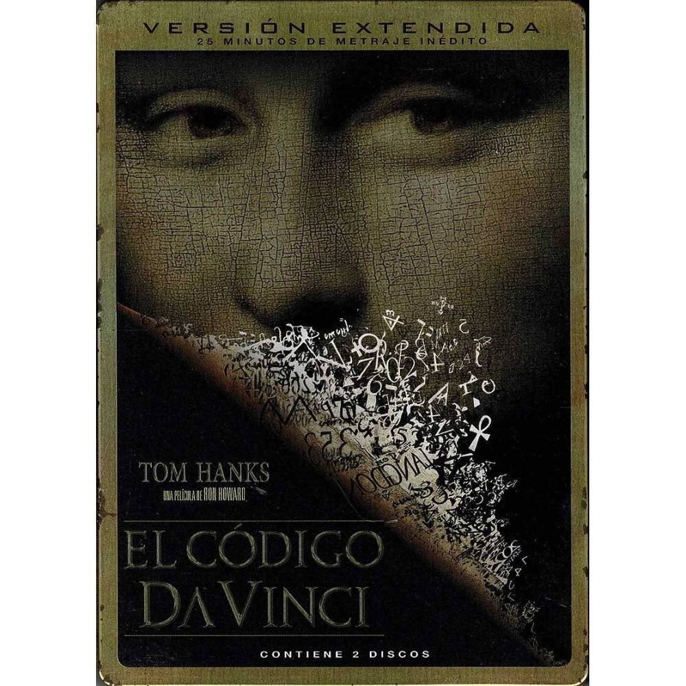 El Código Da Vinci. Versión extendida. Caja metálica. 2 x DVD