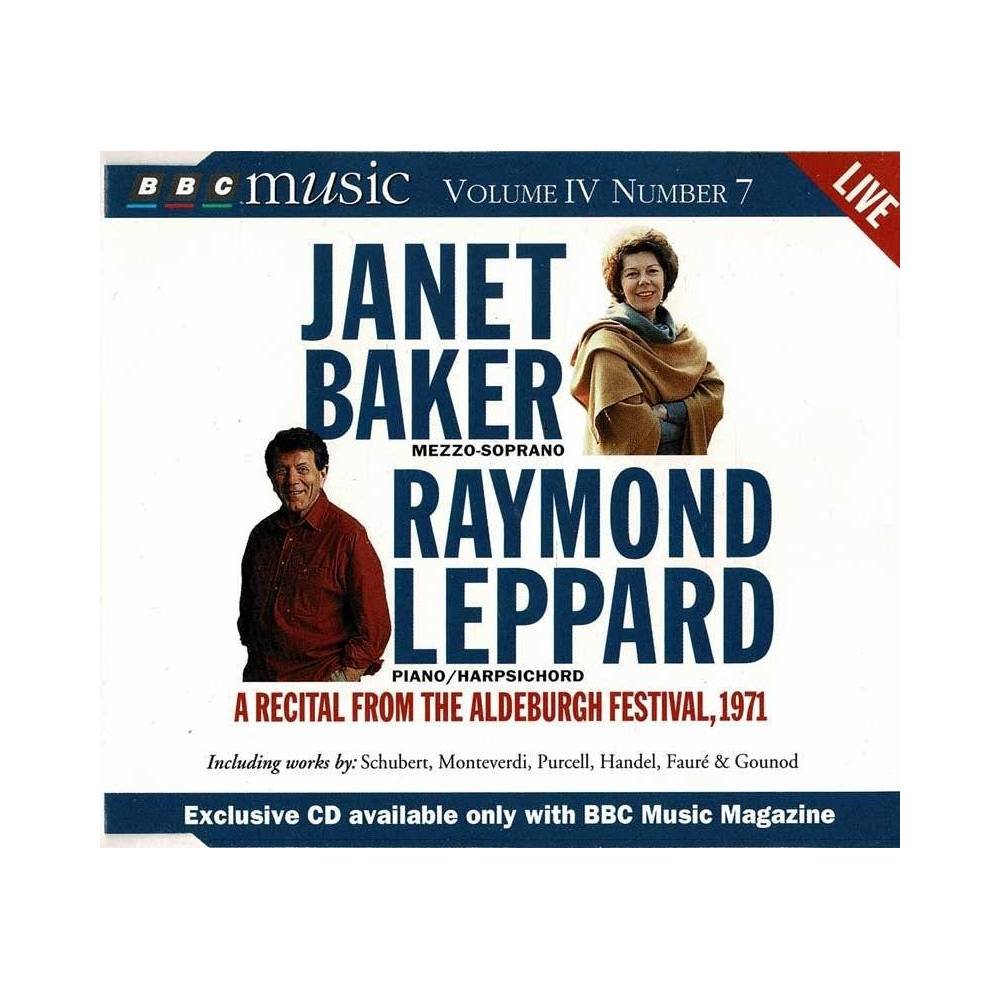 Janet Baker & Raymond Leppard - A Recital from the Aldeburch Festival, 1971. CD