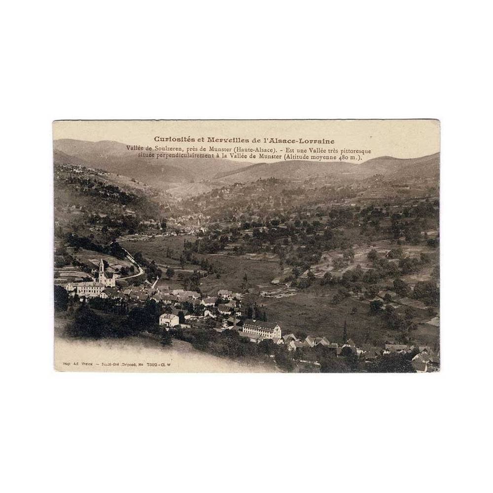 Postal Francia. Curiosités et merveilles de l'Alsace-Lorraine. Nº 7392