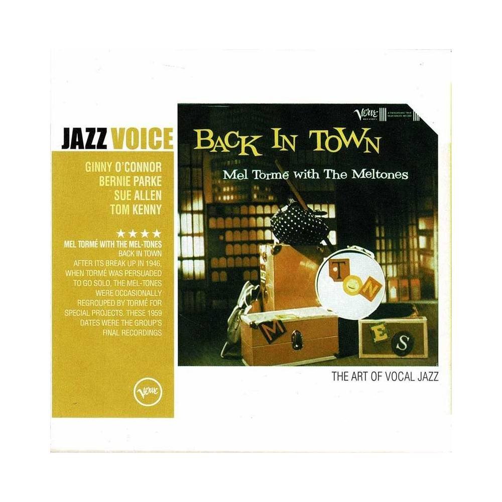 Mel Tormé with The Meltones - Back in Town. Jazz Voice. CD