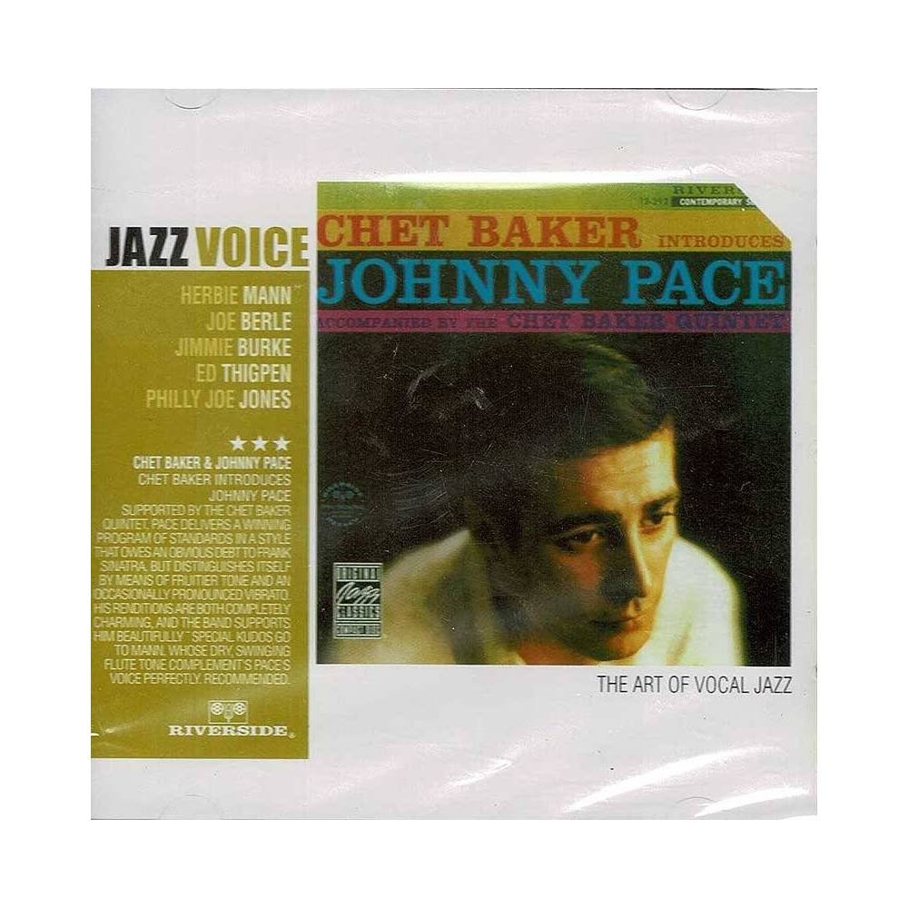 Chet Baker & Johnny Pace - Chet Baker Introduces Johnny Pace. Jazz Voice. CD