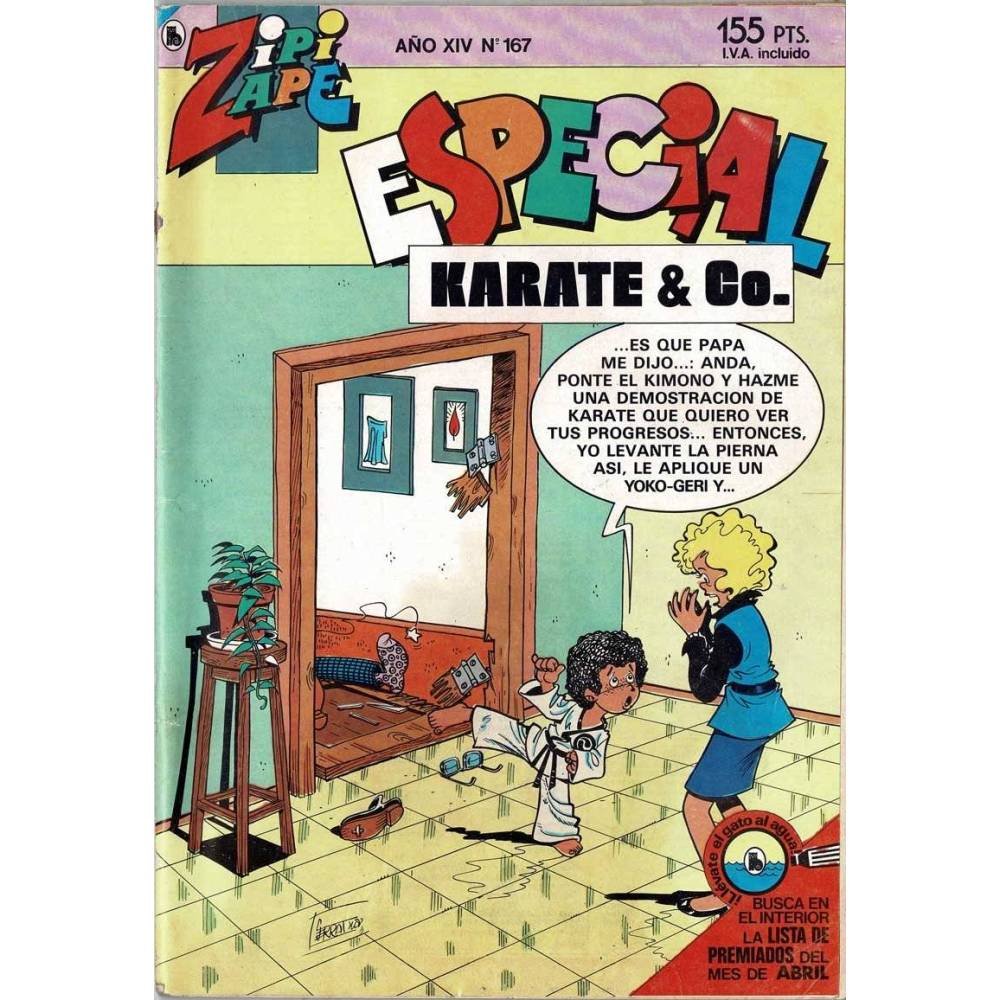 Zipi Zape Nº 167. Especial Karate & Co.
