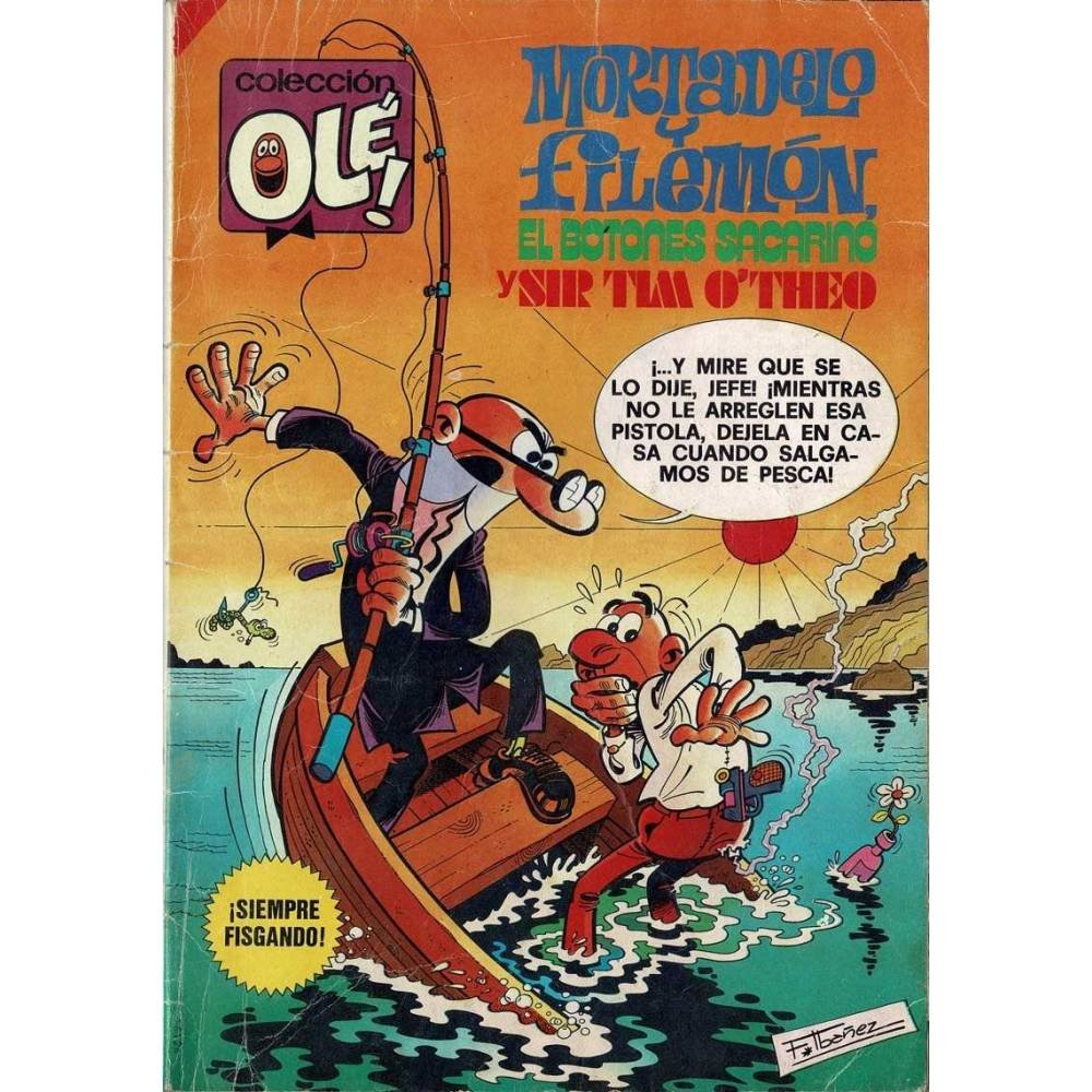 Mortadelo y Filemón, el Botones Sacarino y Sir Tim O'Theo Nº 171. Siempre fisgando