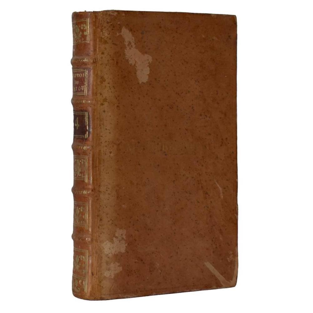 Abrége de l'Histoire du Poitou. Tome IV - M. Thibaudeau