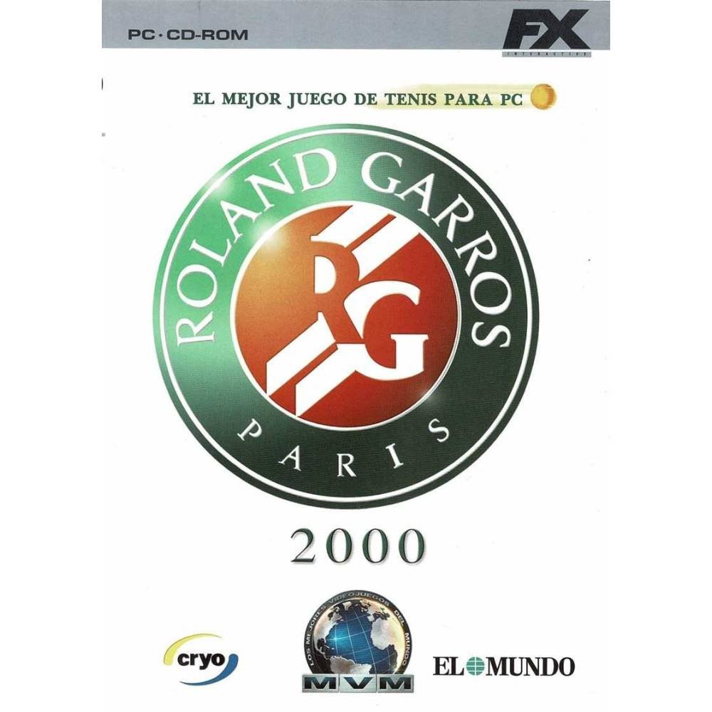 Roland Garros Paris 2000. PC