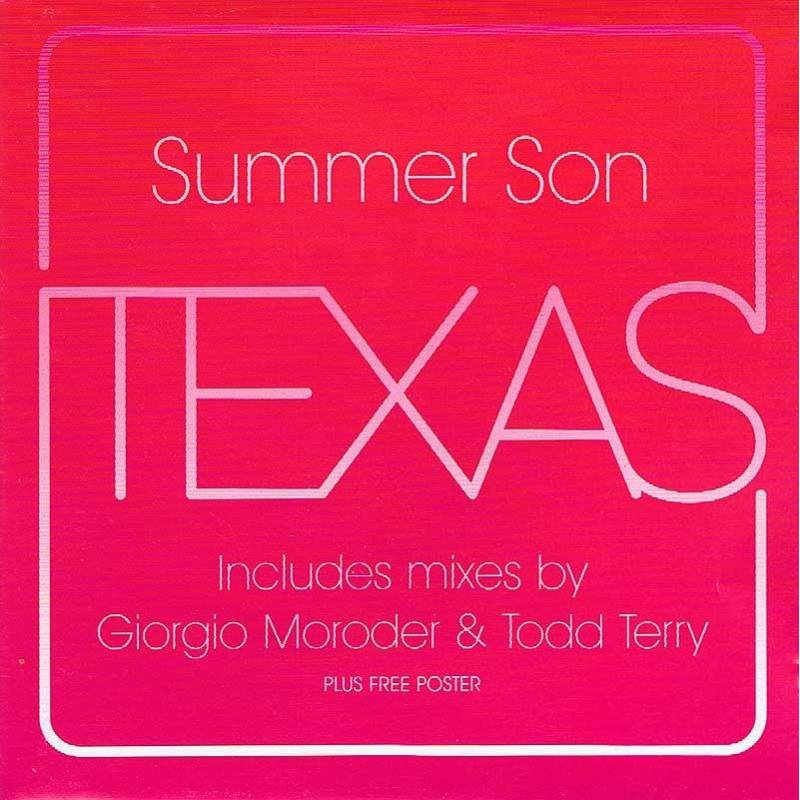 Texas - Summer Son. CD Single