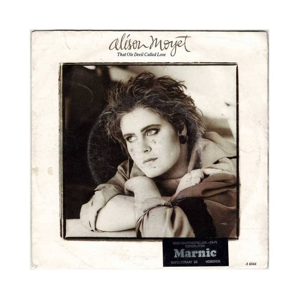 Alison Moyet - That Ole Devil Called Love / Don't Burn Down The Bridge. Single