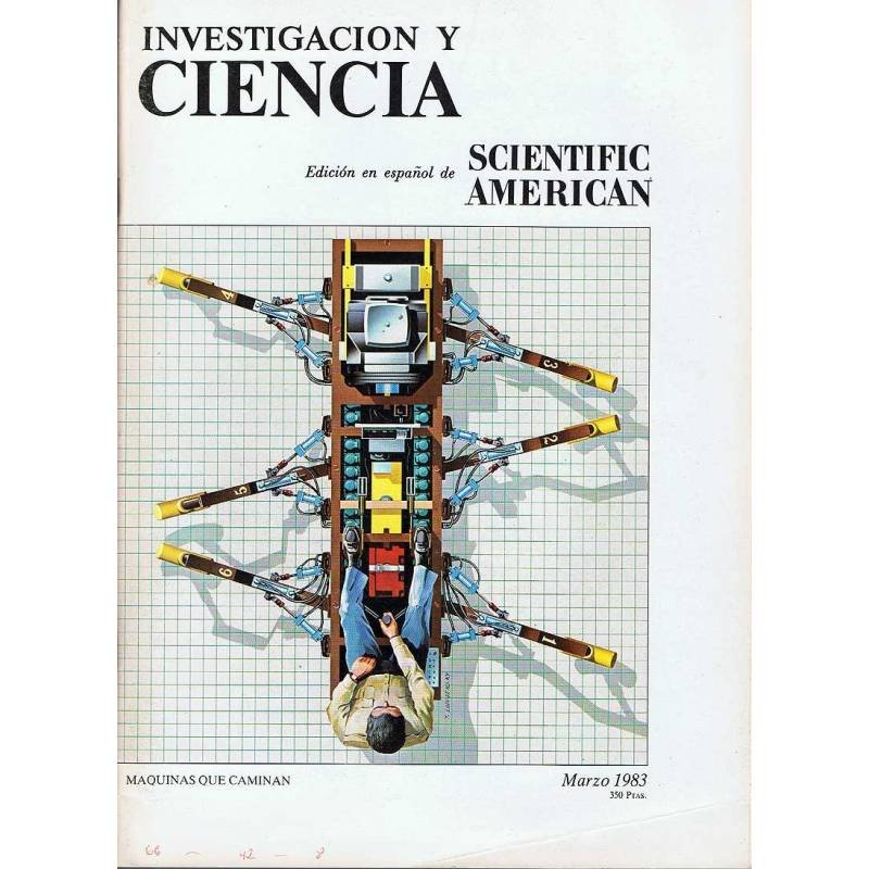 Revista Investigación y Ciencia Nº 78. Marzo 1983. Máquinas que caminan