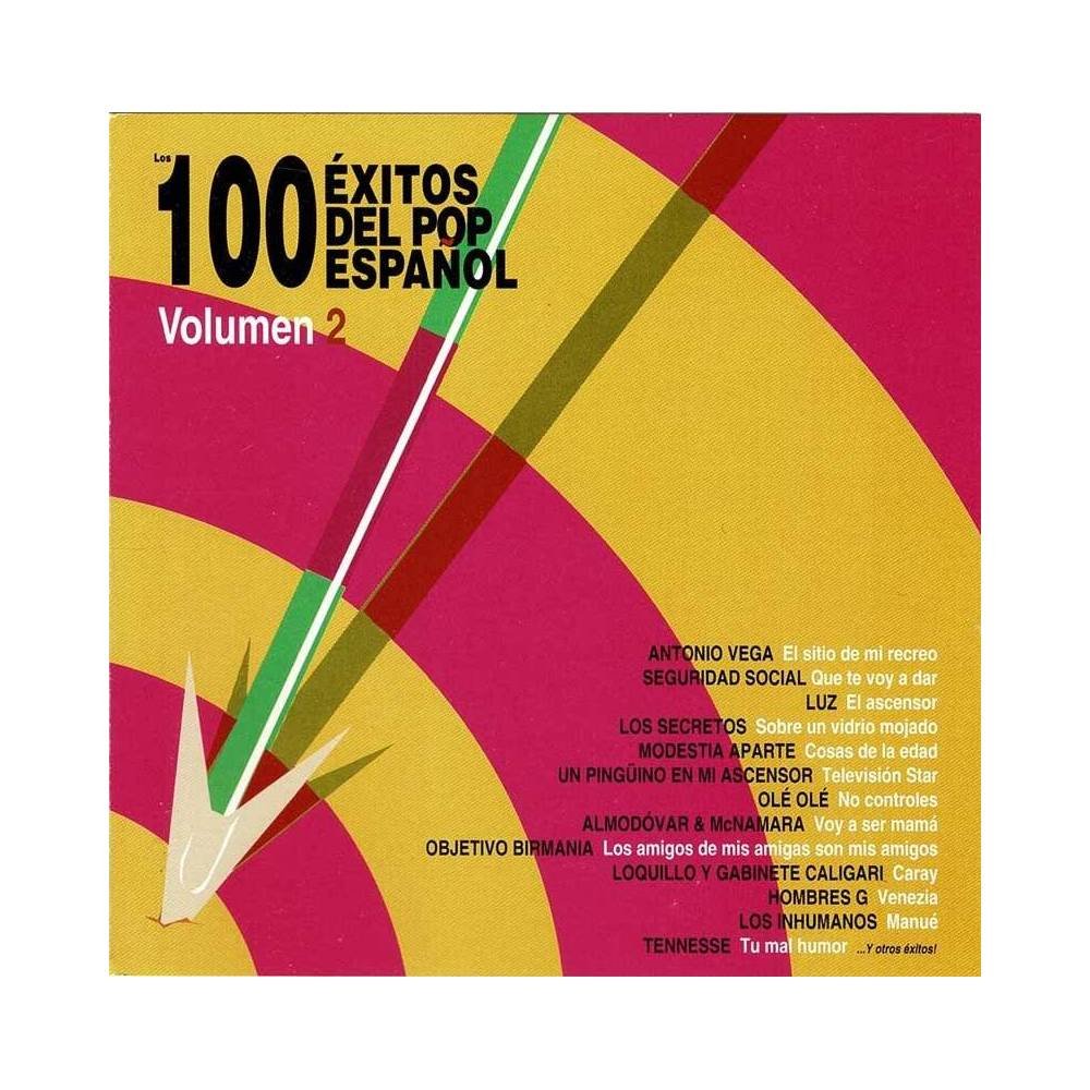 Antonio Vega, Seguridad Social, Luz, Los Secretos, Modestia Aparte, etc - Los 100 Exitos del Pop Español Vol. 2. CD