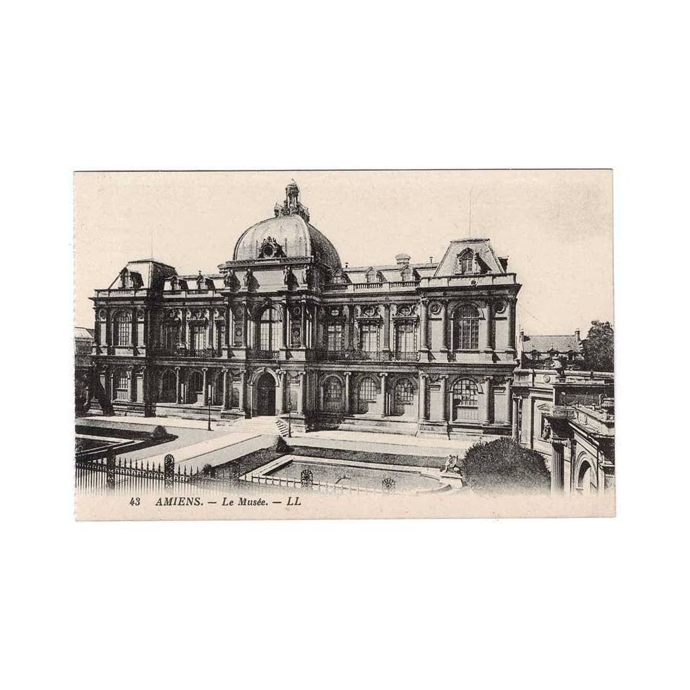 Postal de Francia. Amiens. Le Musée Nº 43
