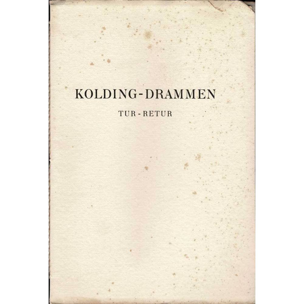 Kolding-Drammen. Tur-Retur