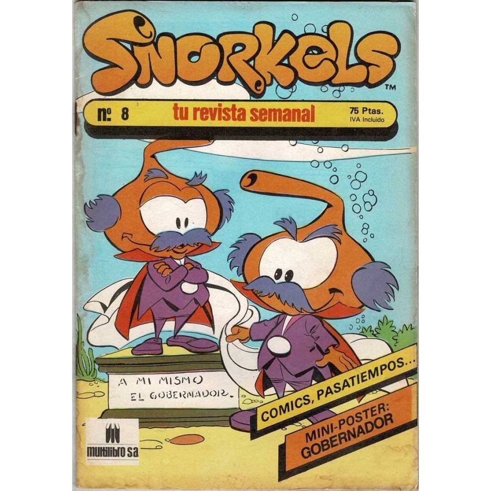 Snorkels No. 8. Tu revista semanal