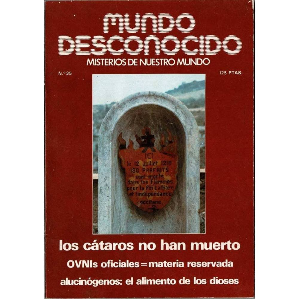 Revista Mundo Desconocido Nº 35. Mayo 1979. Los cátaros no han muerto