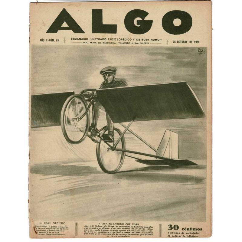 Revista Algo. Año II Nº 83. 25 Octubre 1930