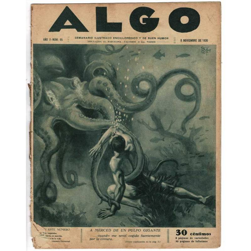 Revista Algo. Año II Nº 85. 8 Noviembre 1930