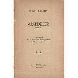 Atardecer. Versos (dedicado) - Fermín Requena