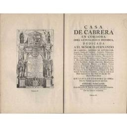 Catálogo de una colección de libros de Genealogía, heráldica, nobleza y órdenes militares