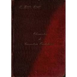 Elementos de Geometría...