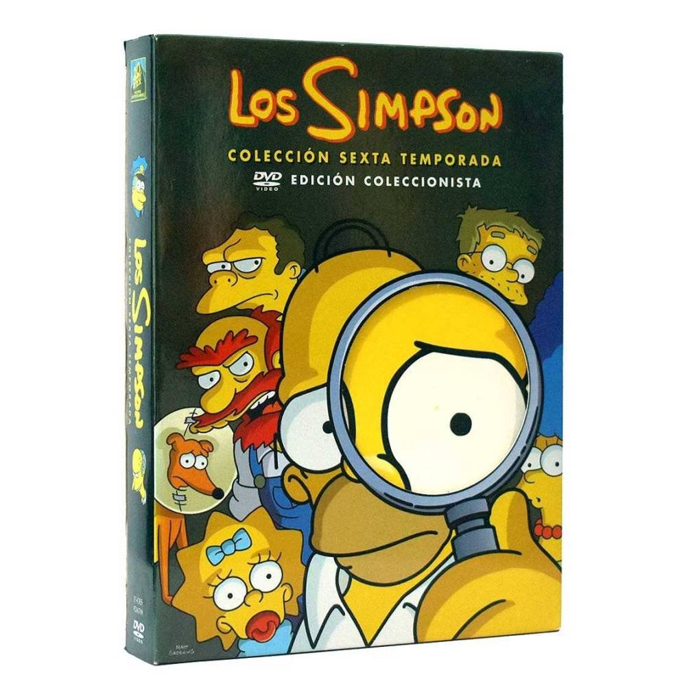Los Simpson. Edición Coleccionista. Temporada 6. 4 x DVD