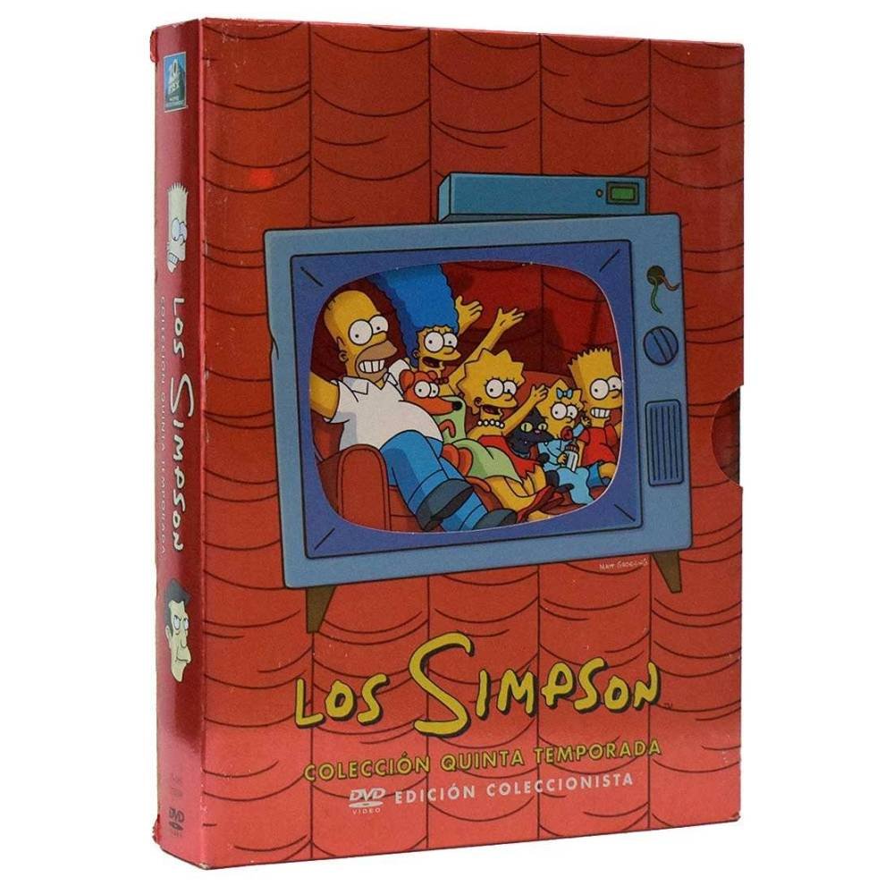 Los Simpson. Edición Coleccionista. Temporada 5. 4 x DVD