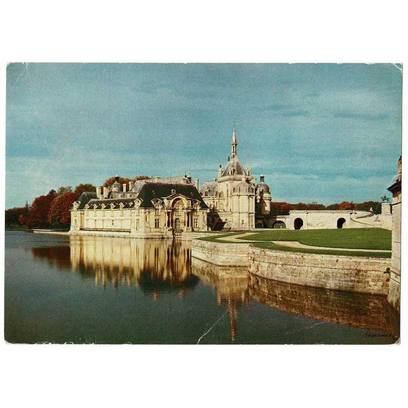 Postal grande Francia. Le Chateau de Chantilly (Oise) GF-10-024