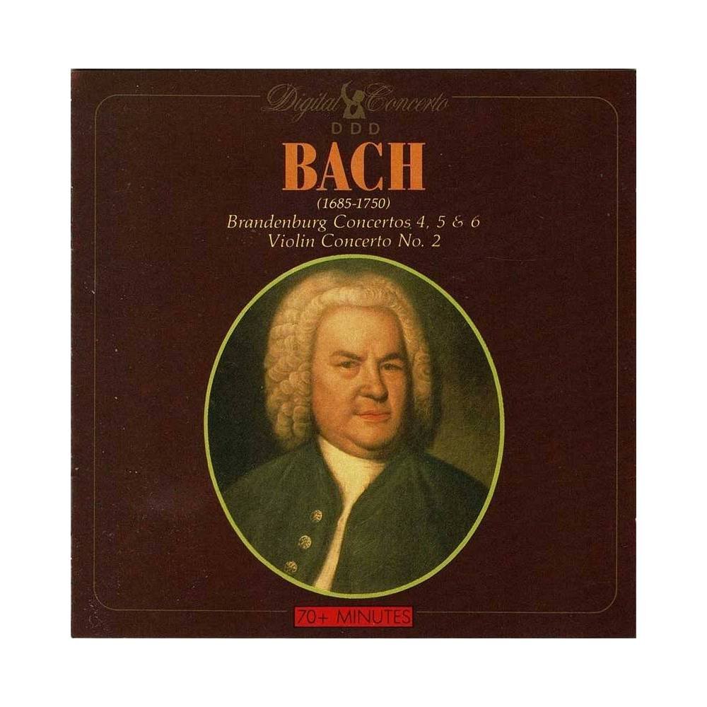 Johann Sebastian Bach - Brandenburg Concertos 4, 5 & 6. Violin Concerto Nº 2. CD