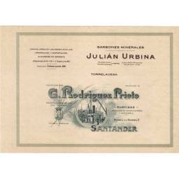 Membrete comercial Carbones...