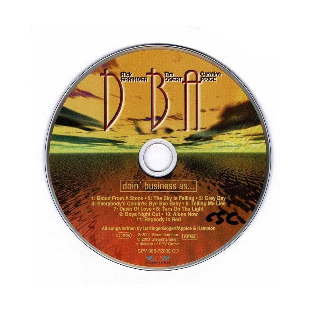 Derringer, Bogert & Appice - Doin' Business As. CD (sólo disco)