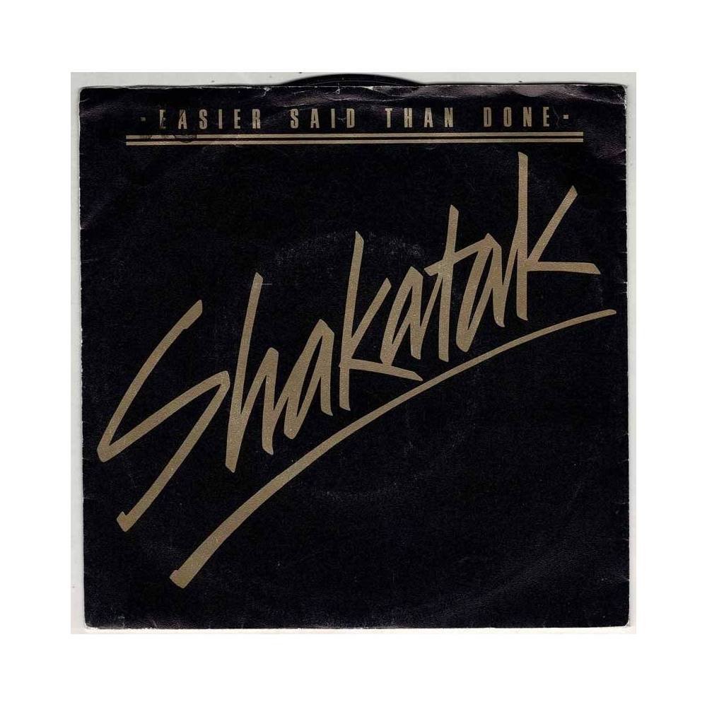 Shakatak - Easier Said Than Done. Single