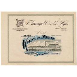 Membrete comercial Hilados...