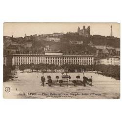 Postal Francia. Lyon. Place...