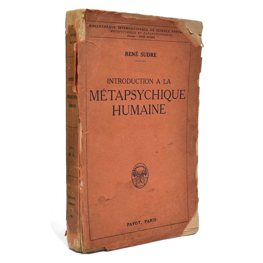 Introduction a la metapsychique humaine - Rene Sudre