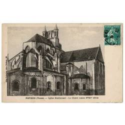 Postal Francia. Poitiers (Vienne). Eglise Montierneuf No. 85